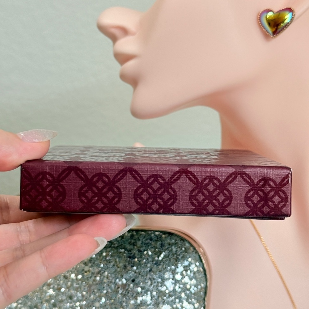 ⚜️ Tahari | Elegant Trendy Gold Clover Necklace Set - Picture 3 of 5
